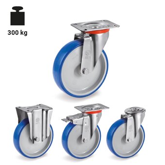 TR-61-NL-Räder mit Gehäusen für leichte Lasten